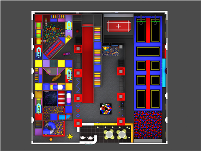 室內(nèi)互動(dòng)親子蹦床——快樂(lè)專加