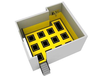 室內(nèi)網(wǎng)紅親子蹦床——快樂(lè)專加