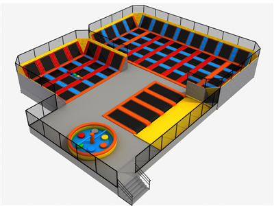 室內網紅蹦床館——快樂專加