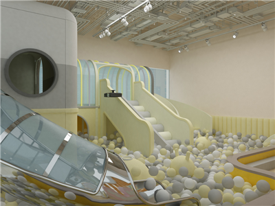 蹦床兒童樂園——快樂專加