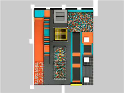 兒童蹦床公園——快樂專加