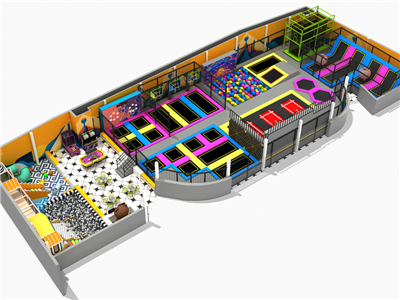 空間室內(nèi)蹦床樂園——快樂專加