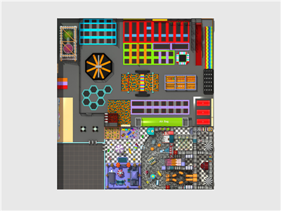 室內(nèi)科學(xué)反彈蹦床館——快樂專加