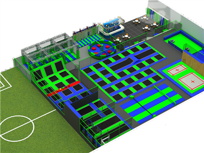 室內(nèi)空間科學(xué)蹦床公園——快樂專加