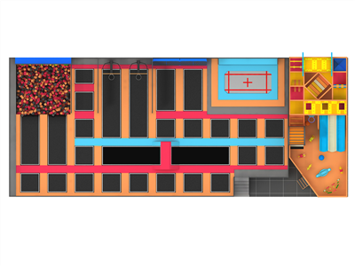 親子空間蹦床公園——快樂專加