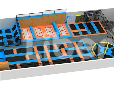 室內(nèi)休閑蹦床館——快樂(lè)專加